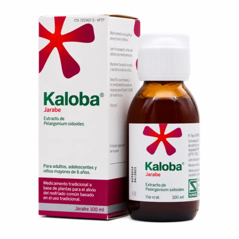 Kaloba Syrup 1 Bottle, 100 ml