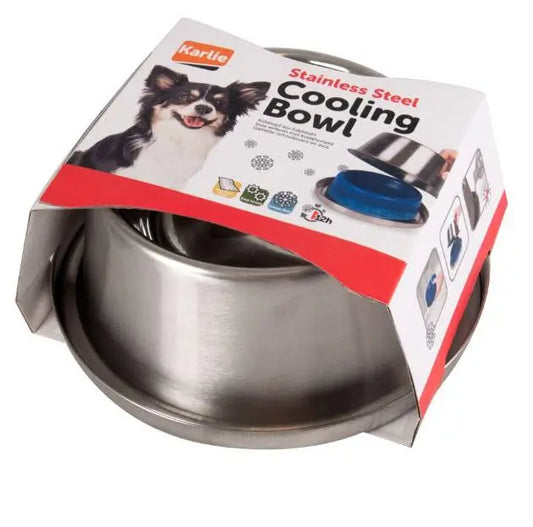 Karlie Flamingo Stainless Steel Cooling Dish 820Ml