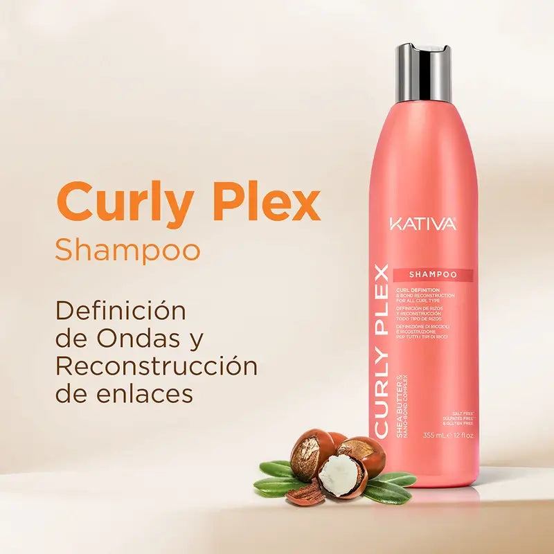 Kativa Curly Plex Shampoo , 355 ml