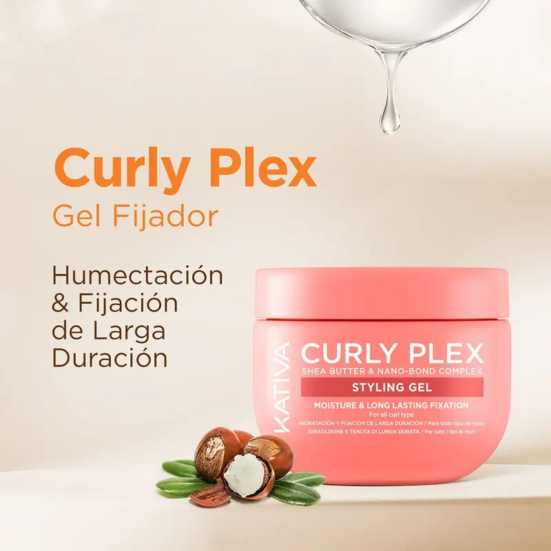 Kativa Curly Plex Styling Gel , 300 ml