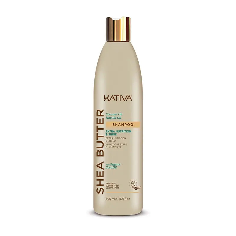 Kativa Hyaluronic Keratin Q10 Shampoo X 500ml , 500 ml