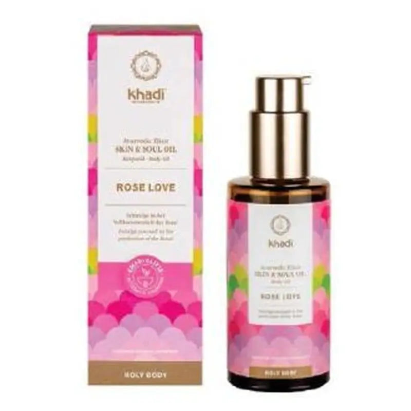 Khadi Elixir Ayurveda Rose Regenerating Oil 100Ml.