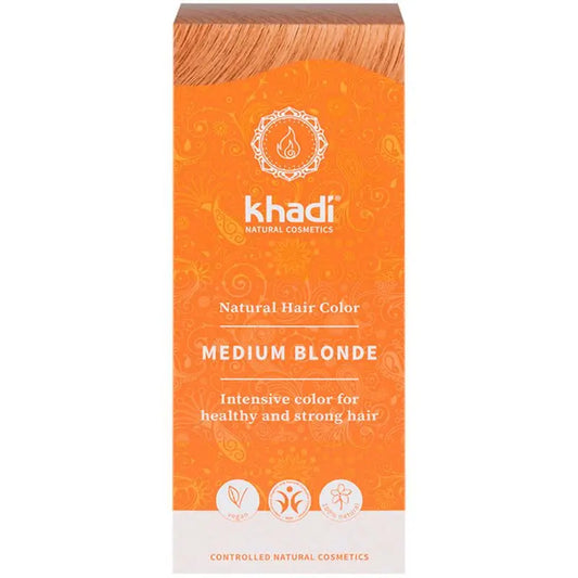 Khadi Hierbal Medium Blonde Colour , 100 gr