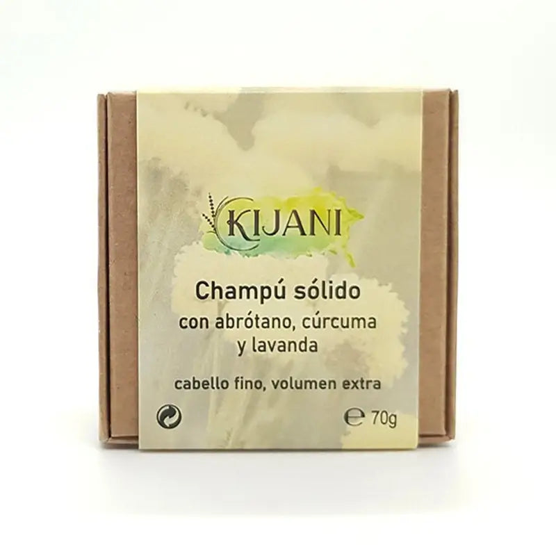 Kijani Fine Hair Solid Shampoo 70Gr.