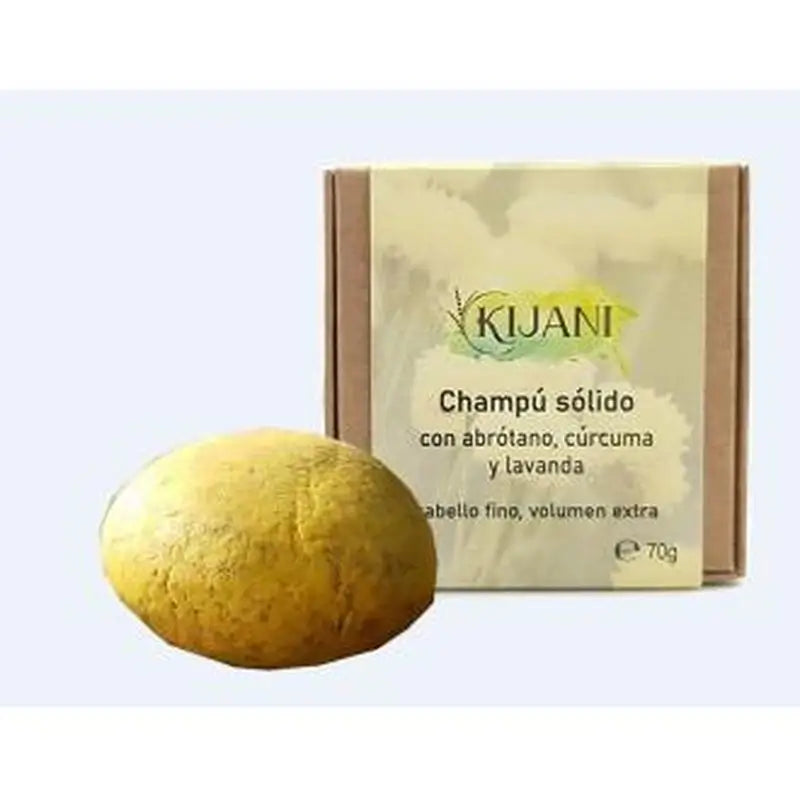 Kijani Fine Hair Solid Shampoo 70Gr.