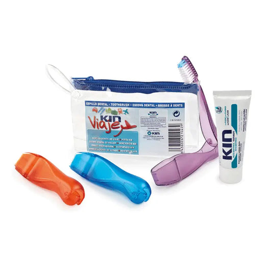 KIN Travel Brush + Toothpaste 25 ml