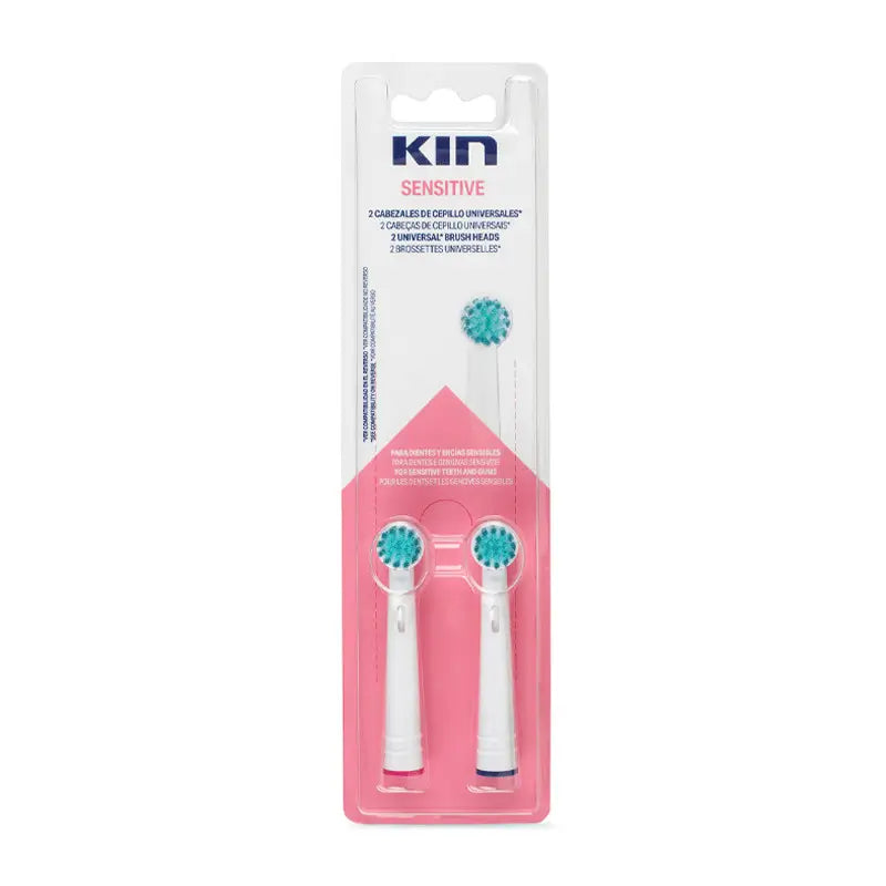 KIN Sensitive Electric Toothbrush Refill, 2 pcs.