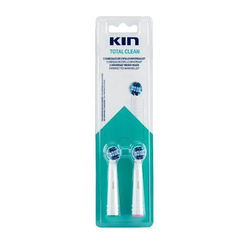 KIN Total Clean Electric Toothbrush Refill, 2 pcs.