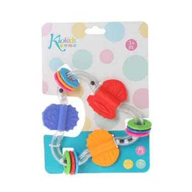 Kiokids Rattle + Teether + 3 Months