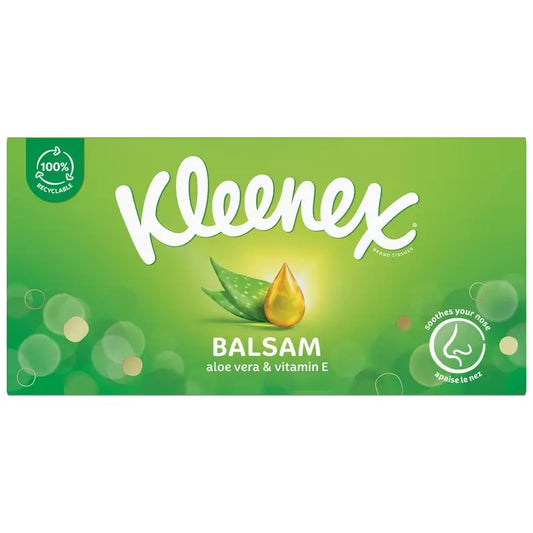 Kleenex Balsam Facial Tissues , 64 pieces