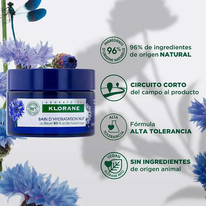 Klorane Cornflower Water Moisturising Bath 50 ml