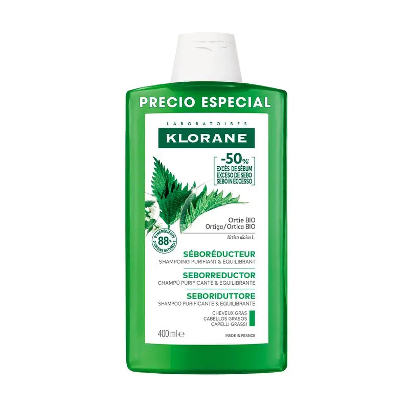 Klorane Nettle Shampoo 400 ml