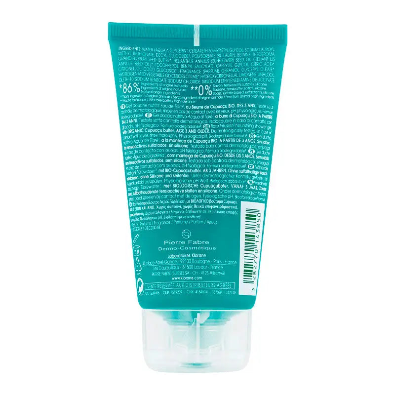 Klorane Eau de Triare Shower Gel 75 ml