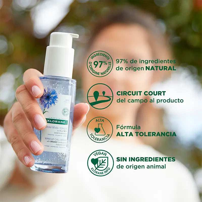 Klorane Cornflower Water Awakening Serum 40 ml