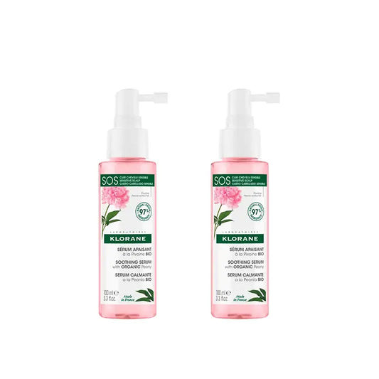 Klorane Serum Sos A La Peony Bio, 2X100 Ml