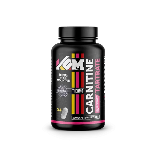 Kom Endurance Carnitine Sports Nutrition, bottle of 120 carnitine capsules