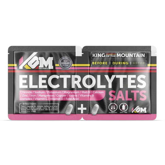 Kom Endurance Hydration Sports Nutrition , duplo of two electrolyte capsules