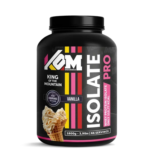 Kom Endurance Protein Sports Nutrition , 1,8kg vanilla flavour isolate protein tin