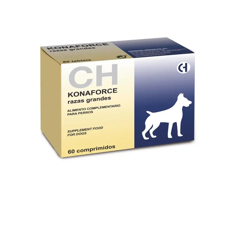 Chemical Konaforce for Large Dogs, 60 tablets