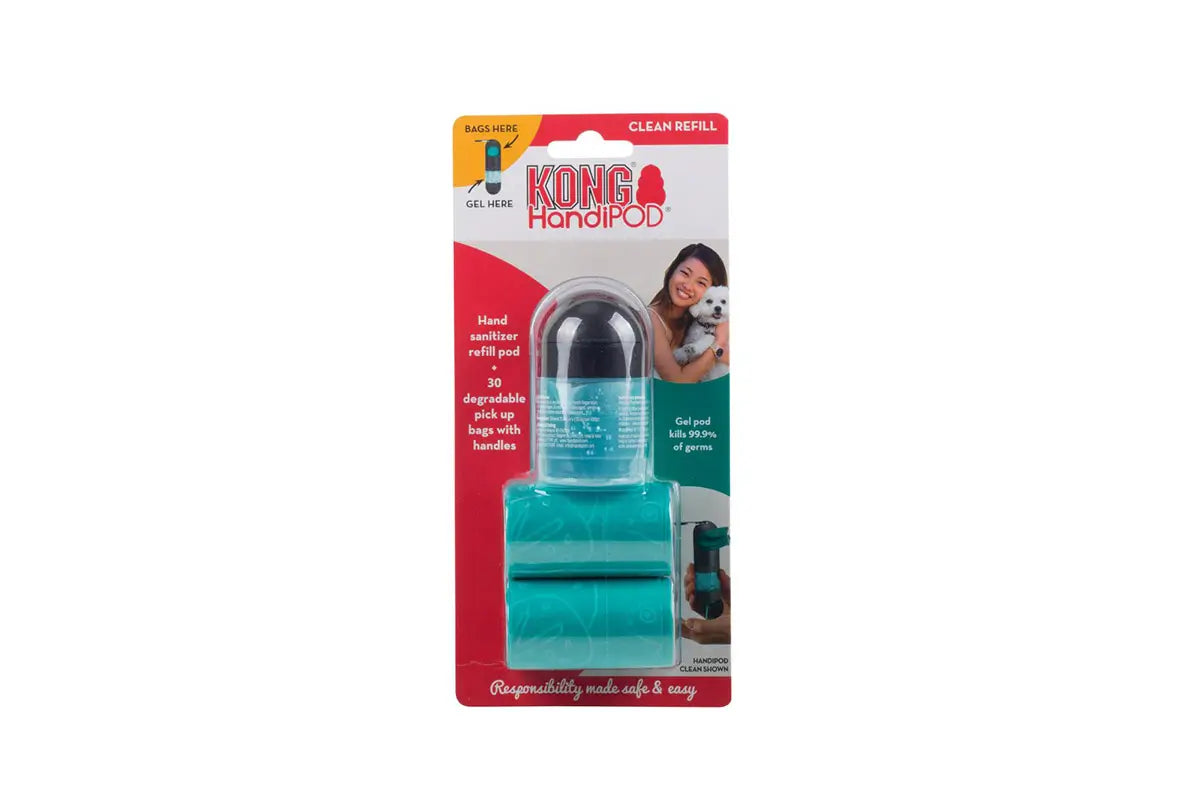 Kong Gel Bag Dispenser With 2 Rolls