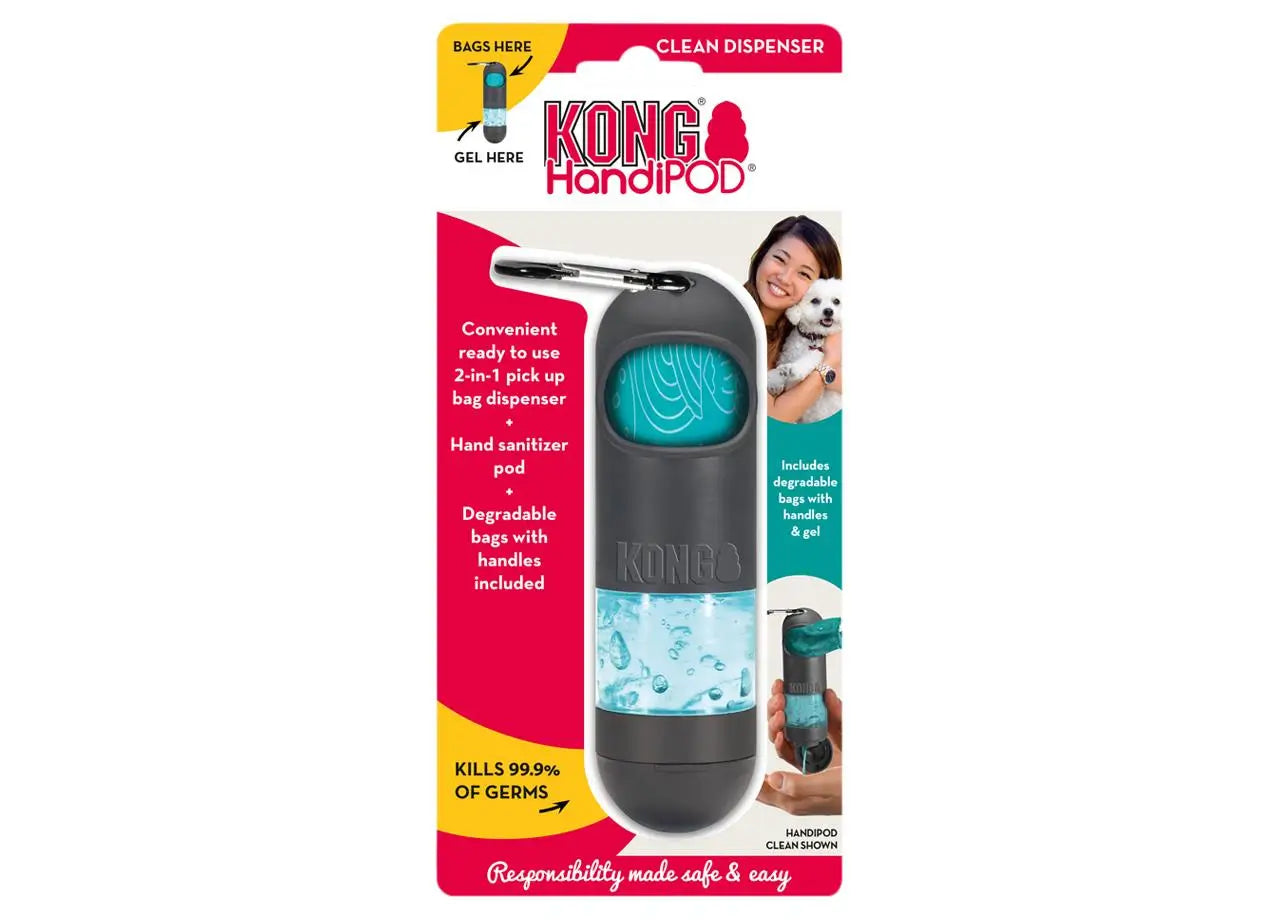 Kong Mini Dispenser With Gel And Pouches
