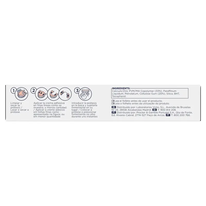Kukident Quadruple Pro Complete Adhesive Cream For Dentures, Neutral 4 x 70 Gr