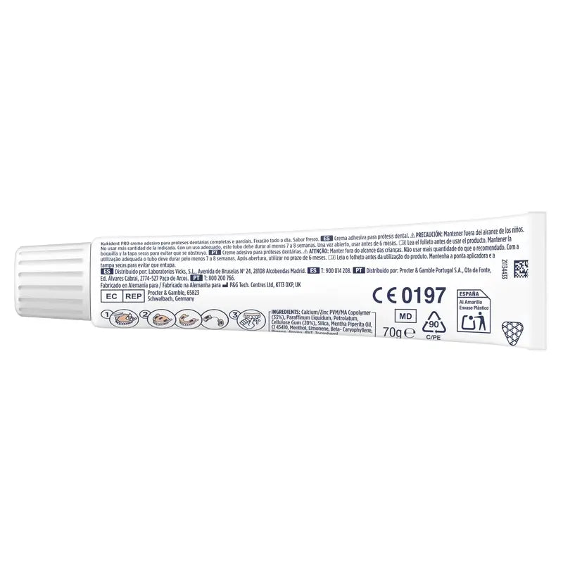 Kukident Pro Complete Classic Flavour Tooth Adhesive Cream 70 gr