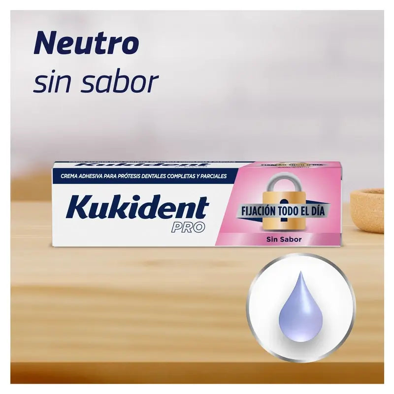 Kukident Pro Complete Denture Adhesive Cream, Neutral 70 G