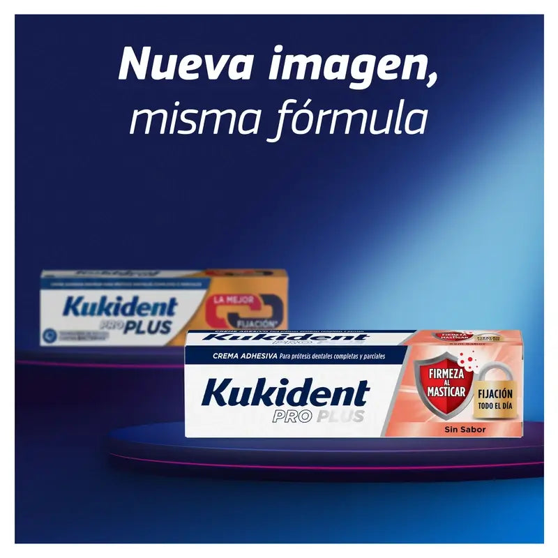 Kukident Triplo Pro Plus Firmness When Chewing, 3 X 57 Gr