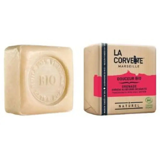La Corvette Pomegranate & Shea Butter Soap Bar 100Gr. Bio