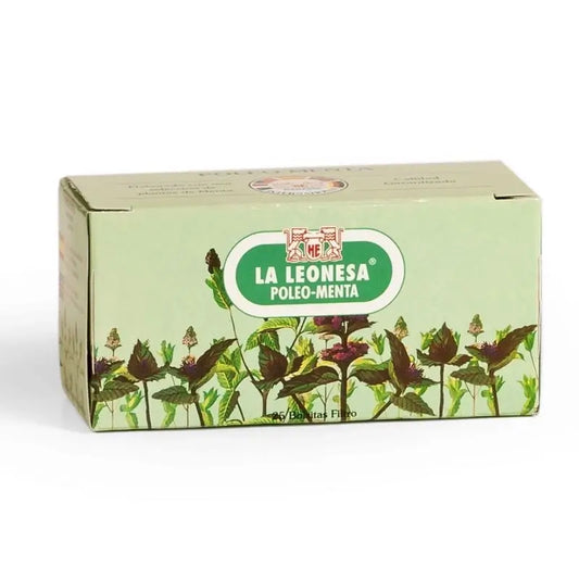 La Leonesa Pennyroyal Mint, 25 pyramidal infusions