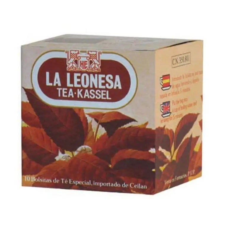La Leonesa Black Tea Kassel, 10 pyramidal infusions