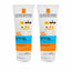 La Roche-Posay Anthelios Dermo-Pediatrics Moisturising Milk SPF 50+ Children's Sunscreen Pack 2 x 250 ml