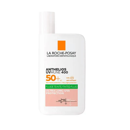 La Roche-Posay Anthelios Uv-Mune 400 Oil Control Invisible Fluid Spf50+ With Colour, 50 ml