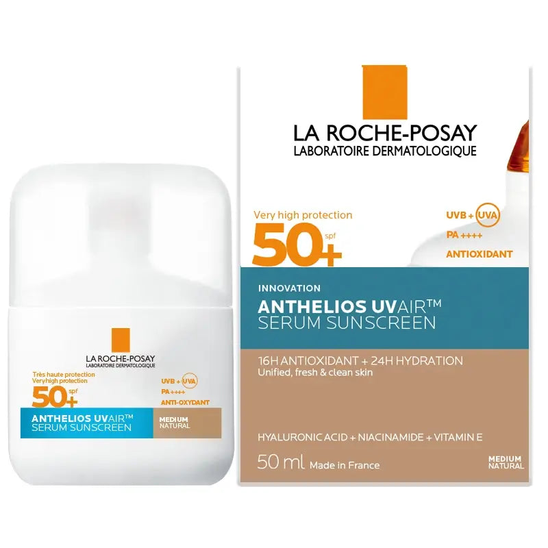 La Roche Posay Anthelios Uvair Sun Serum Spf50+ Tinted Medium , 50 ml