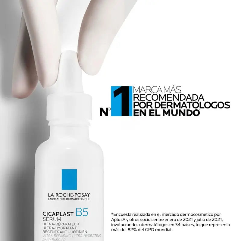La Roche Posay Cicaplast B5 Serum, 10% Vitamin B5. Repair and hydration. Daily Protection. , 30 ml