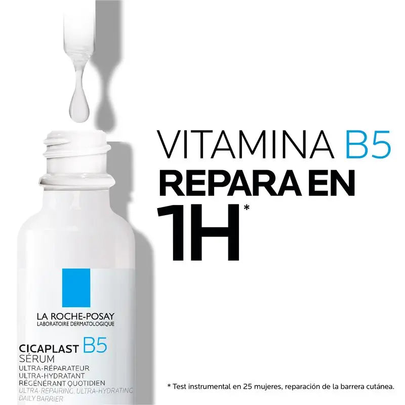 La Roche Posay Cicaplast B5 Serum, 10% Vitamin B5. Repair and hydration. Daily Protection. , 30 ml
