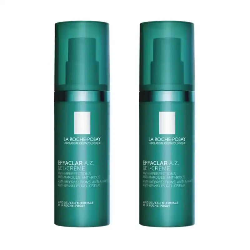 La Roche Posay Effaclar A.Z. Gel-Cream , 2x40 ml