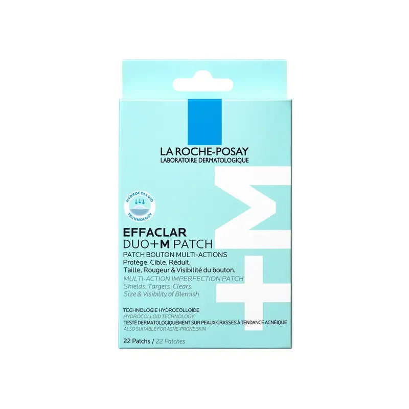 La Roche-Posay Effaclar Duo+M Invisible Patches Anti-Imperfections & Anti-Blemish , 22 units