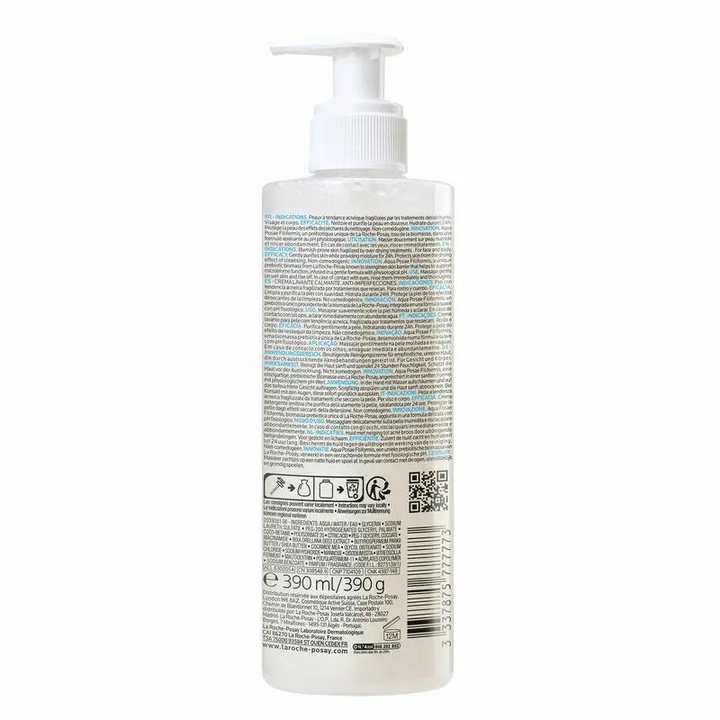 La Roche Posay Effaclar H Iso-Biome Cleansing Cream 390ml