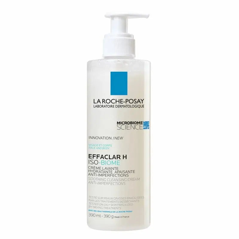 La Roche Posay Effaclar H Iso-Biome Cleansing Cream 390ml