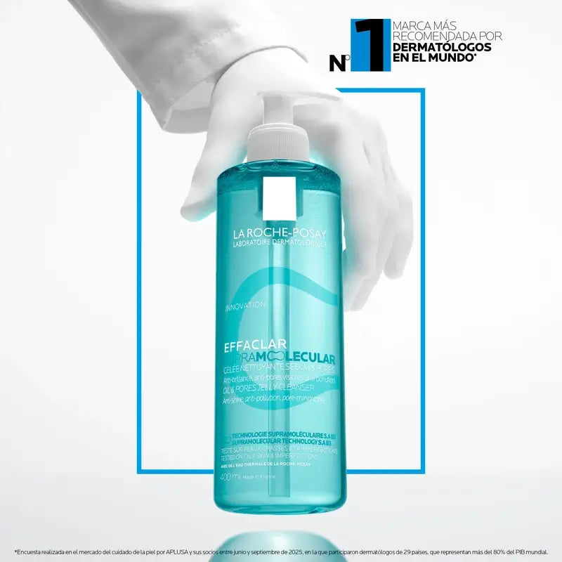 La Roche-Posay Effaclar Supramolecular Cleansing Gel, 400 ml