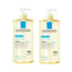 La Roche Posay Lipikar Oil Washing Ap+ Body Cleanser Anti Irritation For Atopic Skin , Pack 2 x 1000 ml