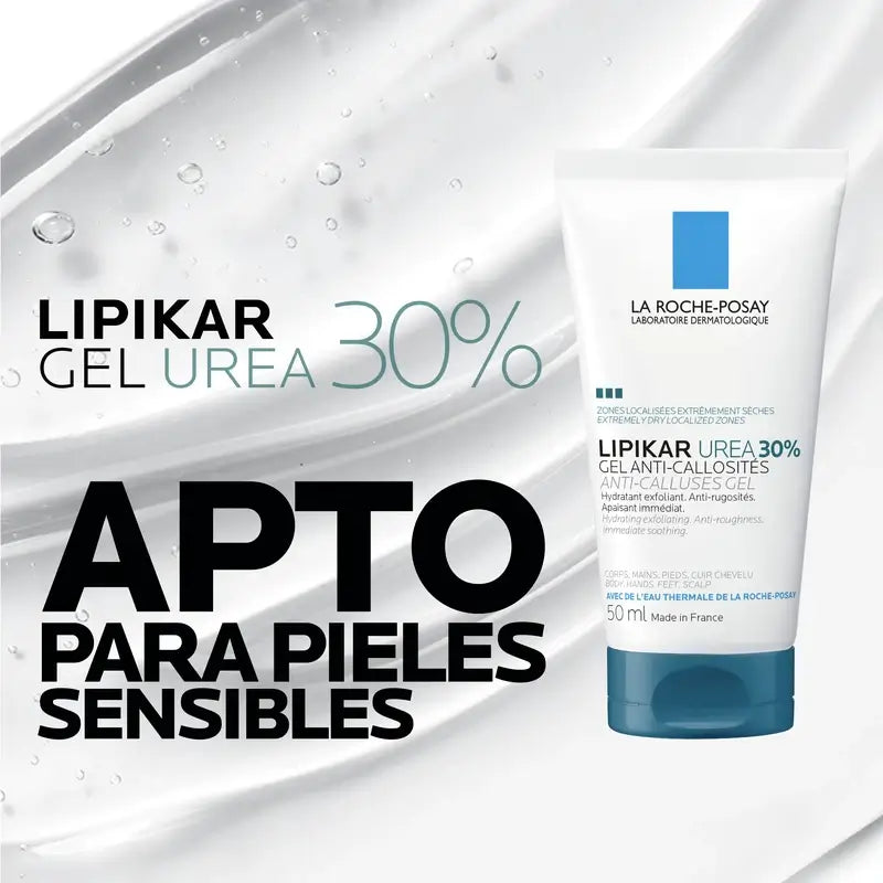 La Roche Posay Lipikar Urea Gel 30% - Moisturising Gel With Urea , 50 ml