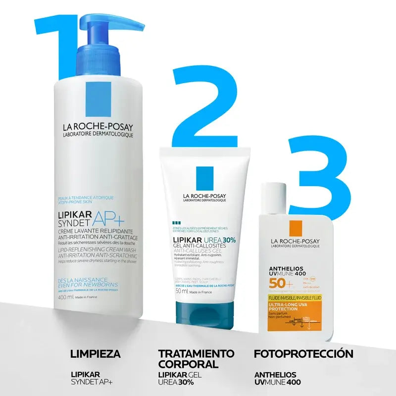La Roche Posay Lipikar Urea Gel 30% - Moisturising Gel With Urea , 50 ml