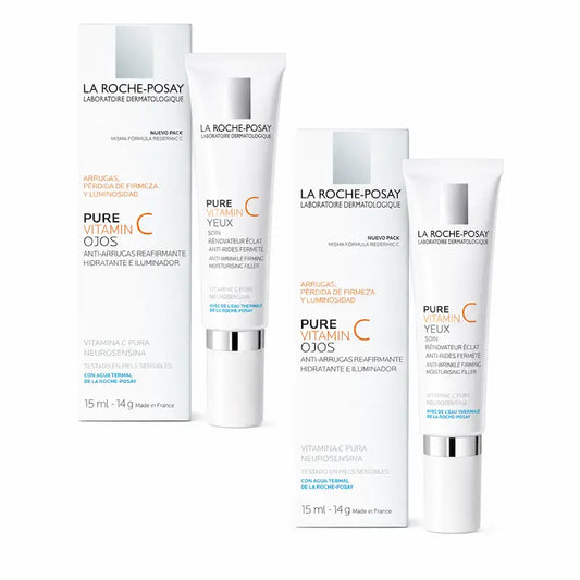 La Roche Posay Pure Vitamin C Eyes, Pack 2 x 15 ml
