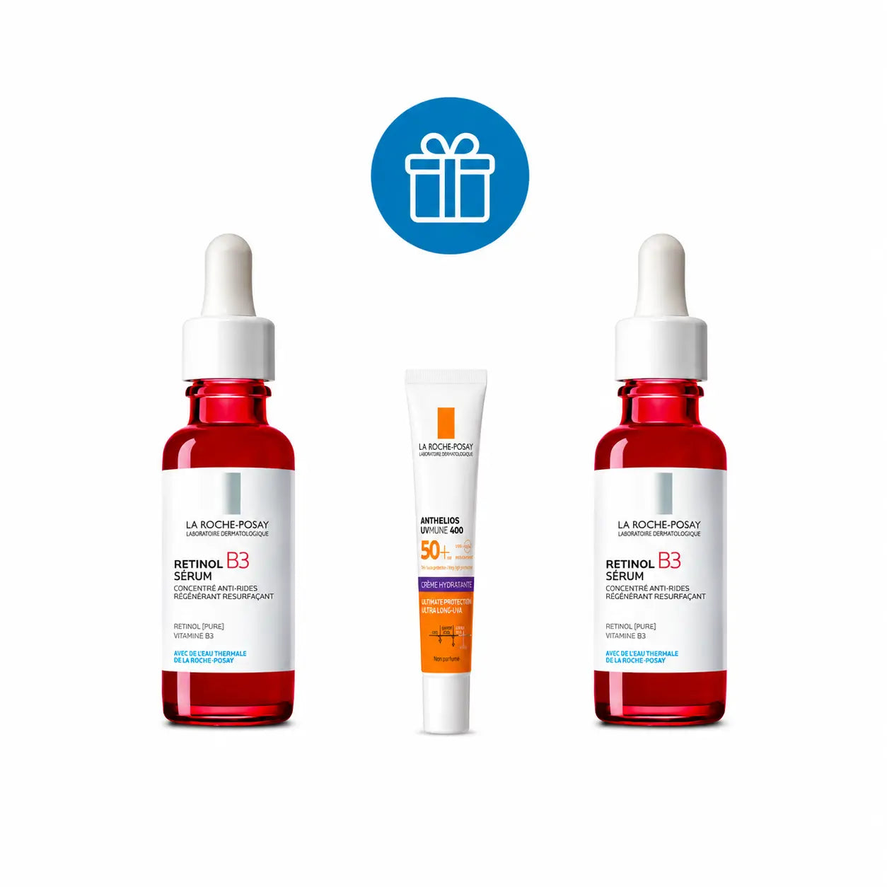 La Roche Posay Retinol B3 Anti-Wrinkle Serum, Pack 2 x 30 ml