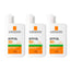 La Roche Posay Triplo Anthelios Uv-Mune 400 Oil Control Invisible Fluid Spf50+ Colour Free, 3 X 50 Ml