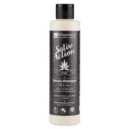 La Saponaria All In One Shower Shampoo 200Ml.