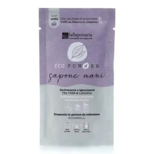 La Saponaria Hand Soap Te-Lavender Tree Powder 25Gr.